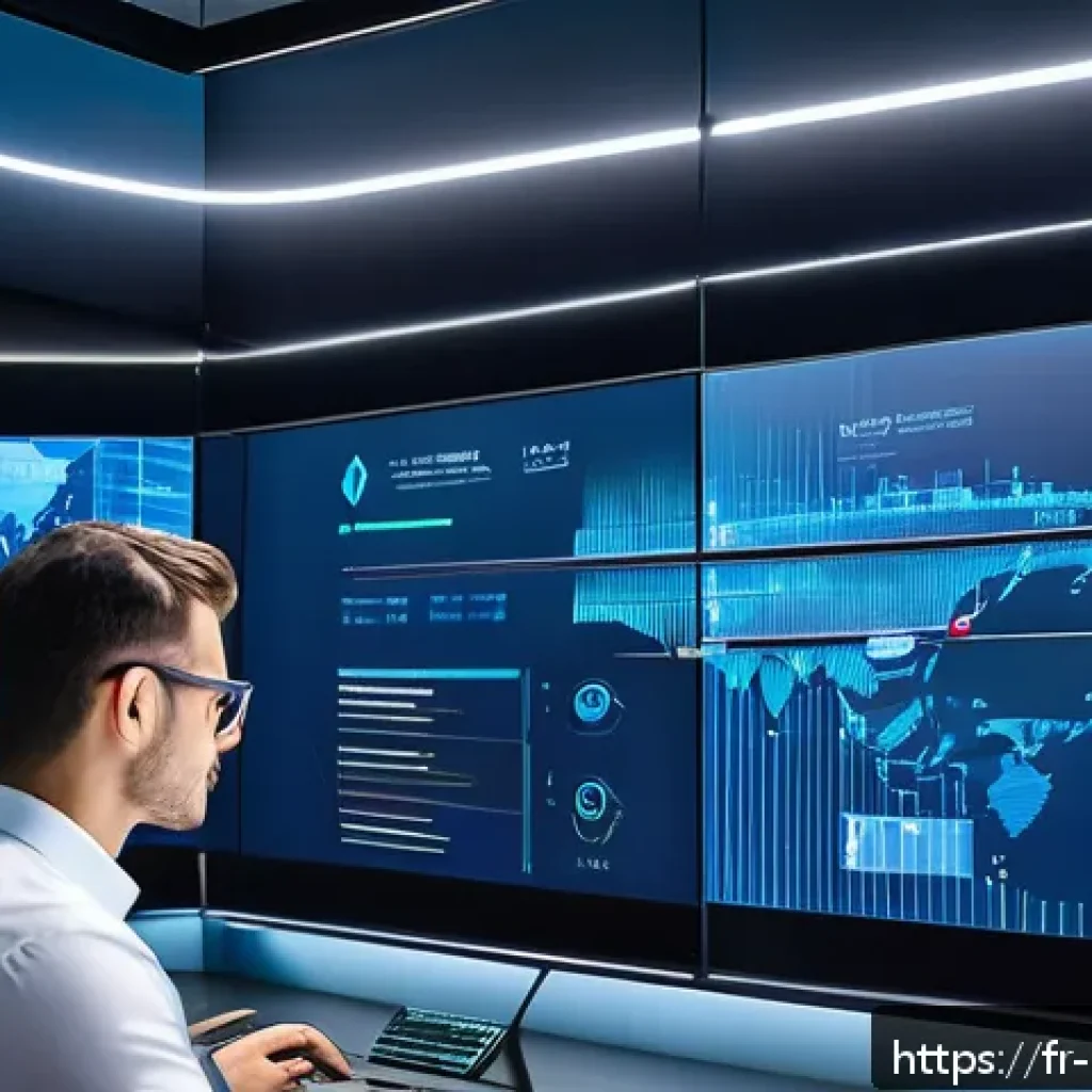 안도라 은행 시스템 및 금융 - A modern Andorran bank&rsquo;s digital security operations center, showing diverse cybersecurity experts m...